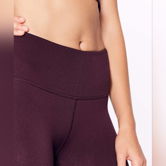 💫Lululemon Reveal Crop (Stripes 17")Dark Adobe - Picture 4 of 11